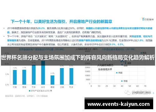 世界杯名额分配与主场氛围加成下的阵容风向新格局变化趋势解析 世界杯名额分配与主场氛围加成下的阵容风向新格局变化趋势解析