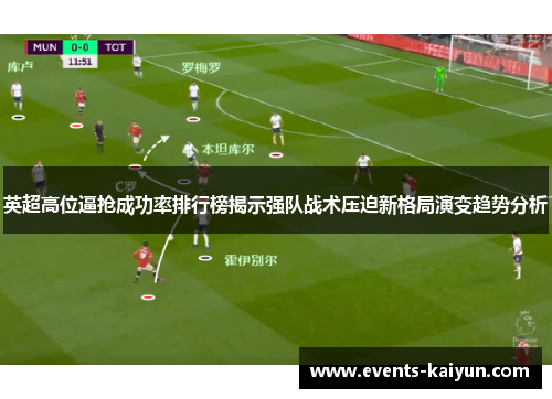 英超高位逼抢成功率排行榜揭示强队战术压迫新格局演变趋势分析